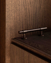 SIGNATURE 30 - pull bar 156 mm - Burnished Brass / Burnished Brass