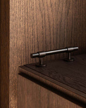 SIGNATURE 30 - pull bar 156 mm - Nearly Black / Black Horn