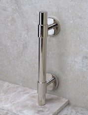 SIGNATURE 30 - pull bar handle 156 mm - Polished Nickel / Polished Nickel by BRANDT Copenhagen
