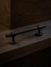Cabinet handle SIGNATURE 30 - pull bar handle 188 mm - Nearly Black / Wengé by BRANDT Copenhagen 