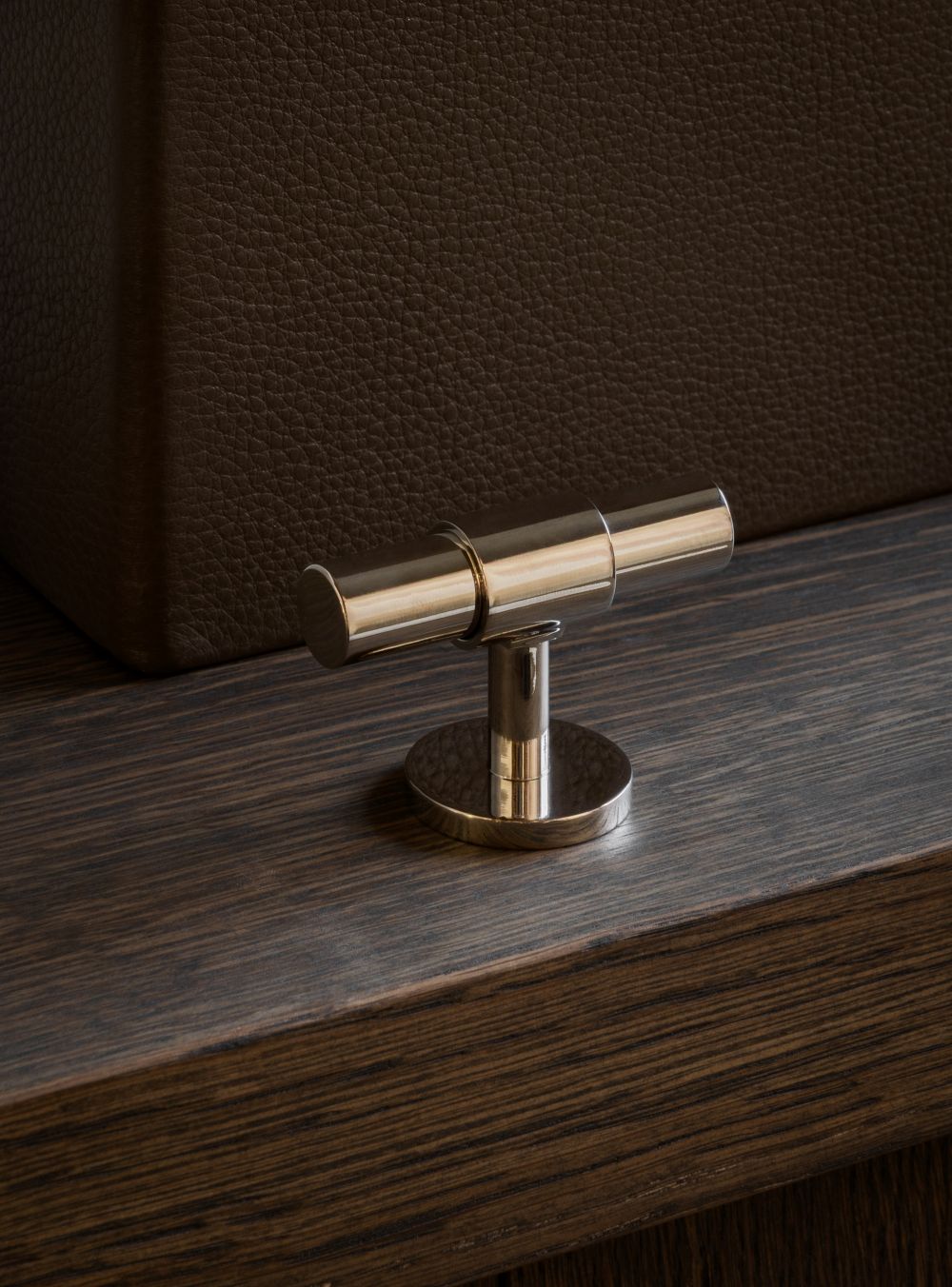 Cabinet handle SIGNATURE 30 - T-bar handle 60 mm - Polished Nickel / Polished Nickel by BRANDT Copenhagen 