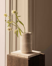 STEM vase M - Chalk Grey