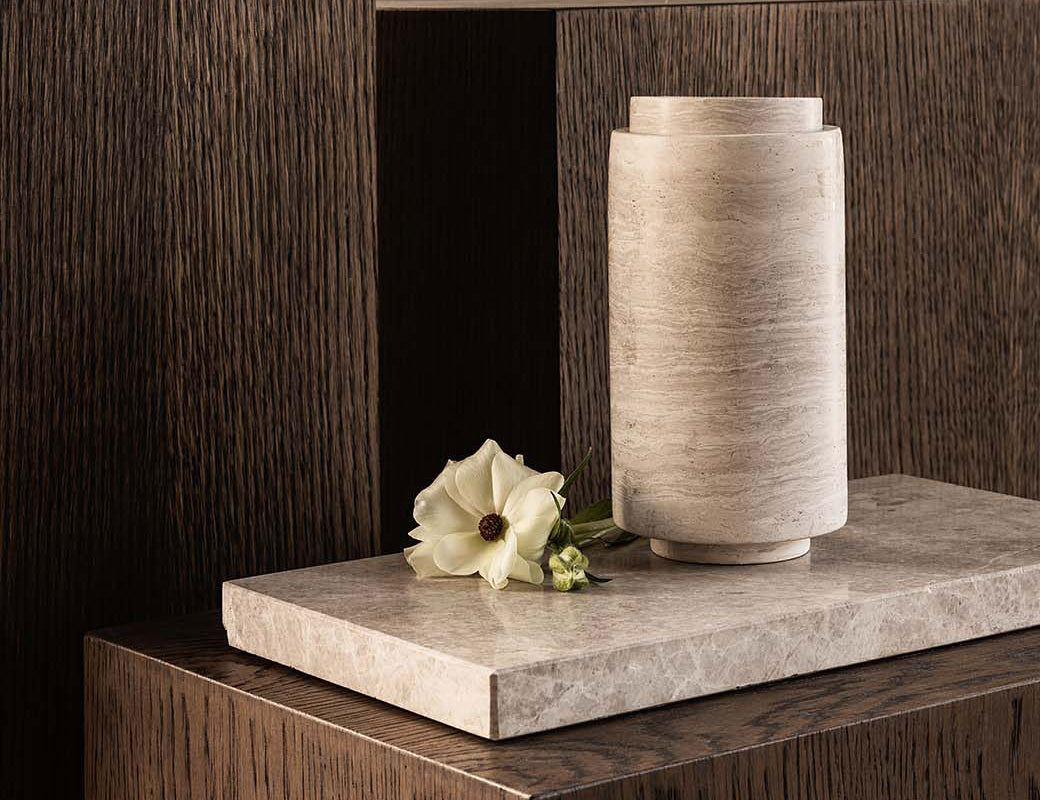 STEM vase S - Chalk Grey