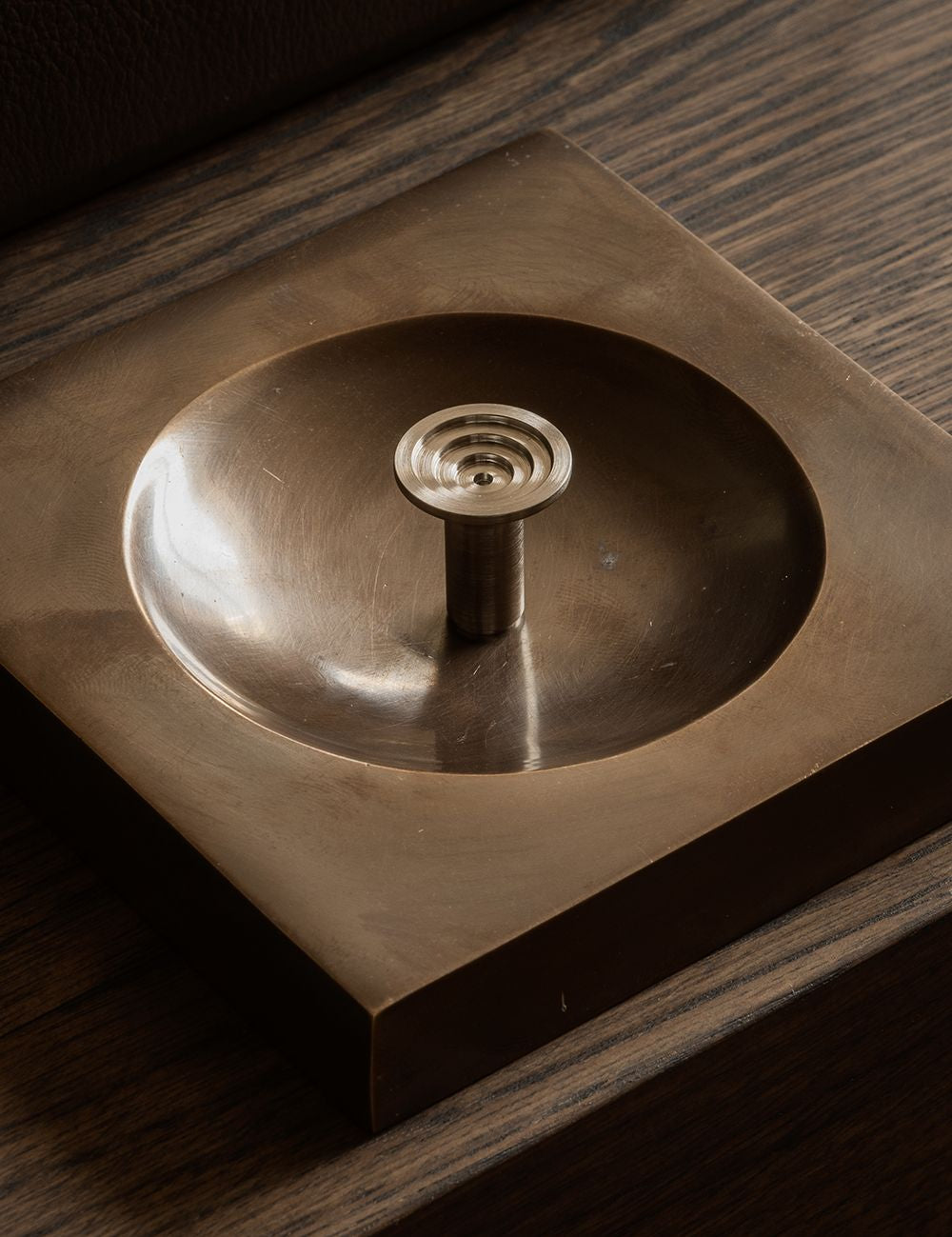 TERRACE collection in Satin Nickel by BRANDT Copenhagen. A hardware collection in collab with Norm architects consisting of knobs, T-bars and pull bars.