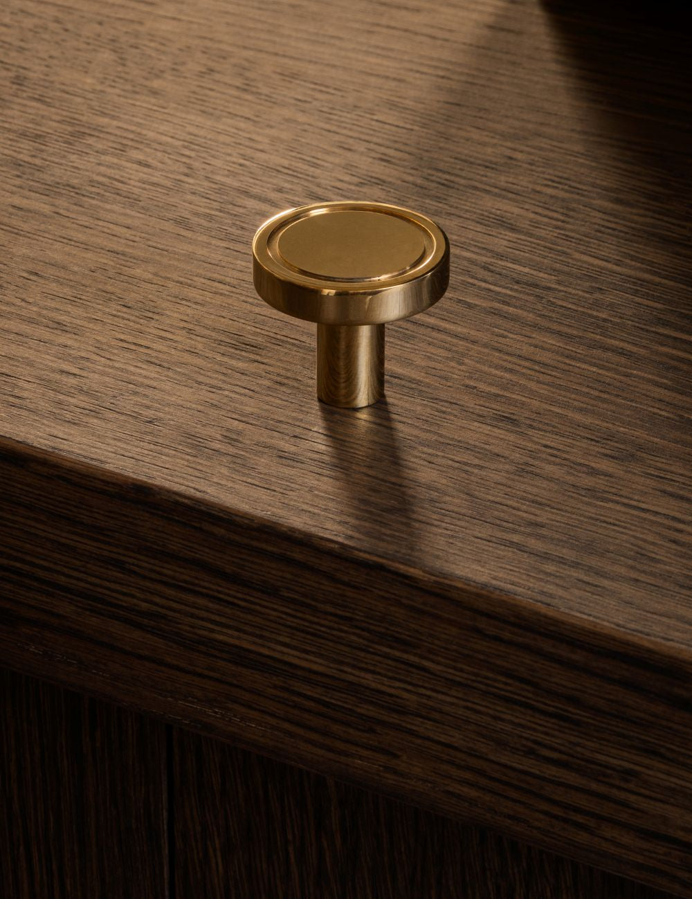 CHISEL knob - Polished Brass by BRANDT Copenhagen 