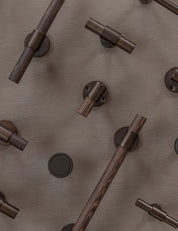 BRANDT Copenhagen SIGNATURE collection products in burnished brass and wenge