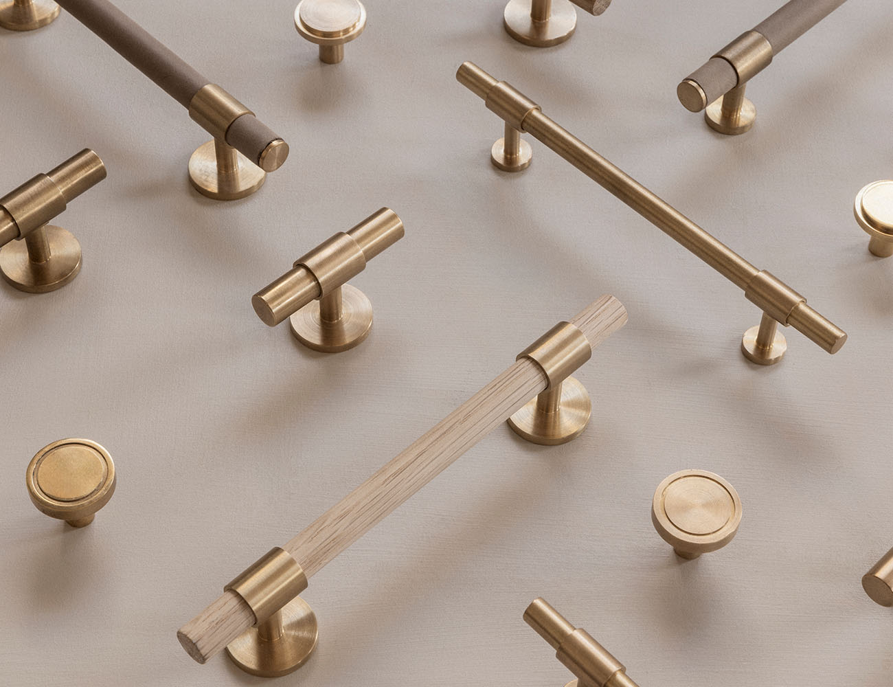 BRANDT Copenhagen SIGNATURE collection in satin brass