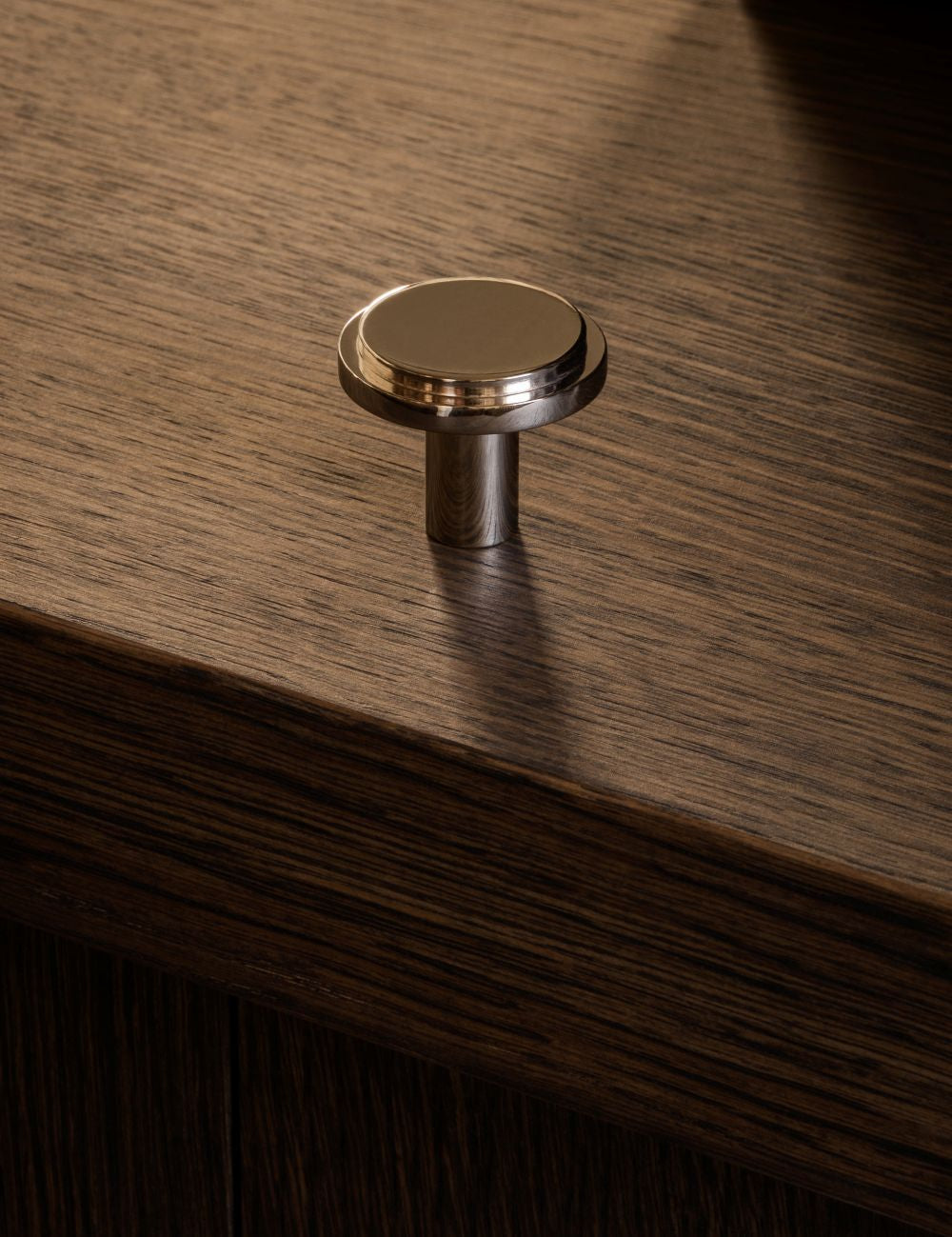 SIGNATURE knob - Polished Nickel by BRANDT Copenhagen 