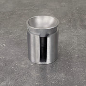 BRANDT Collective SENSE oil burner in satin aluminium