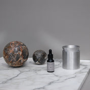 BRANDT Collective SENSE oil burner in satin aluminium